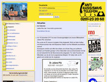 Tablet Screenshot of antirassismus-telefon.de